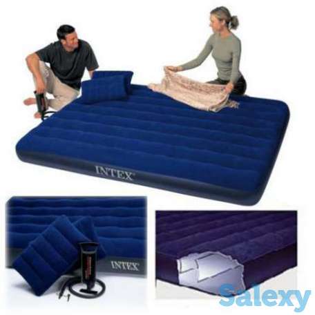 Надувной матрац надувная кровать Интекс (Intex) недорого доставка, фотография 1