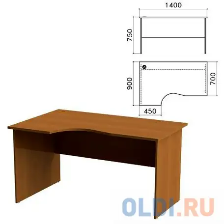 Стол письменный эргономичный 