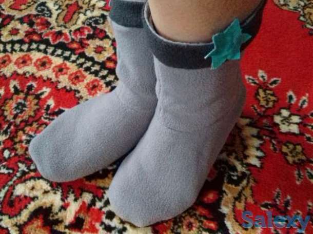 Домашние угги! ручная работа 38-39 размер, фотография 1