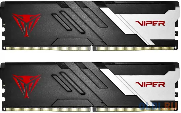 Модуль памяти viper venom 32gb ddr5-6600 pvv532g660c34k,cl34, 1.4v k2*16gb patriot, фотография 1