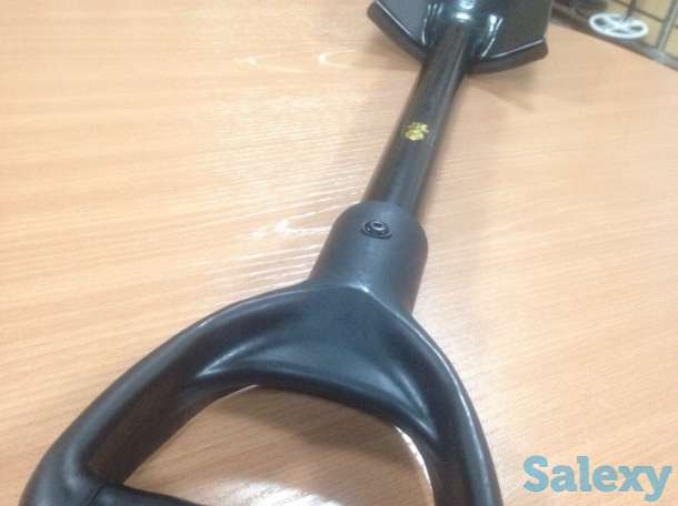 Лопата Maximus Черная (сталь), Черная ручка, фотография 1