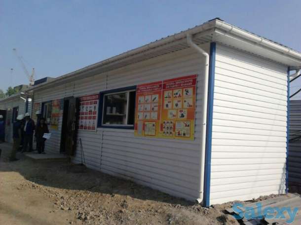 модульные быстровозводимые помещения для жилья, прорабская, под офис, столовая, донерная, киоск для фасфута, медпункт, фотография 1