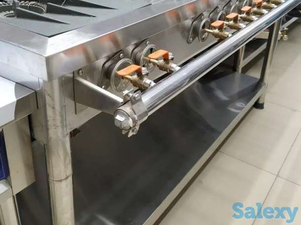 Газовая плита производственная 12 кранов., фотография 1