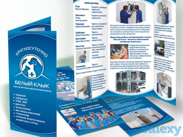 Визитки, листовки, буклеты, фотография 3