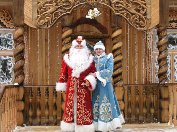 Поздравление Дед Мороза и Снегурочки , фотография 1