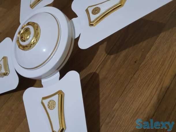 Высокоскоростной потолочный вентилятор, премиум качество Индия 61 см На потолок, фотография 3