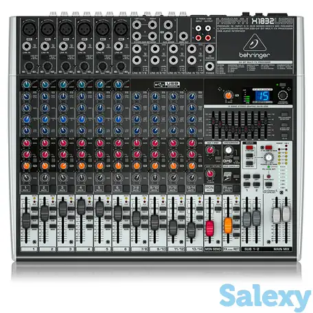 Микшерный пульт behringer xenyx x1832usb, фотография 1