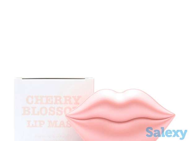 Патчи для губ kocostar cherry blossom lip mask, фотография 2