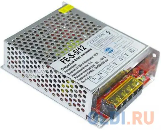 Блок питания falcon eye fe-s-5/12, фотография 1