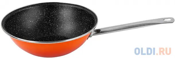 Сковорода-вок vitrinor dragon piedra 28 28 см сталь, фотография 1