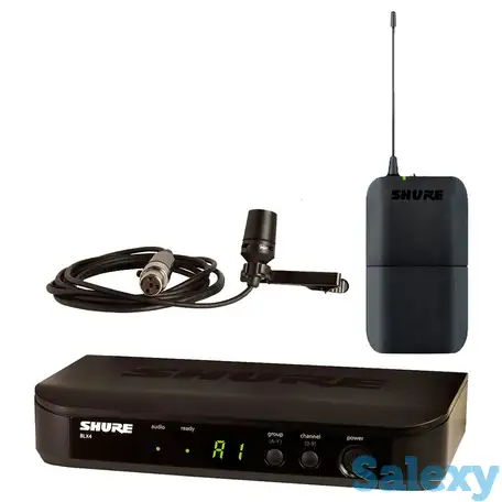 Петличный радиомикрофон shure blx14e/cvl-h8e, фотография 1