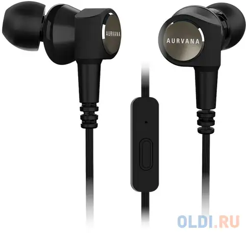 Гарнитура вкладыши creative aurvana trio ls 1.2м черный проводные в ушной, фотография 1
