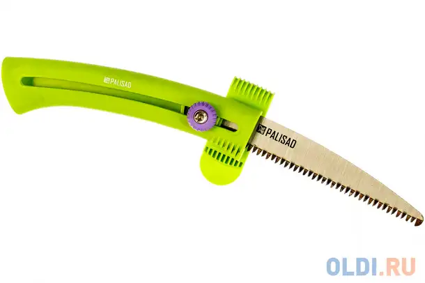 Пила palisad 60410  походная выдвижная 160мм каленый зуб3d пластик.ручка, фотография 1