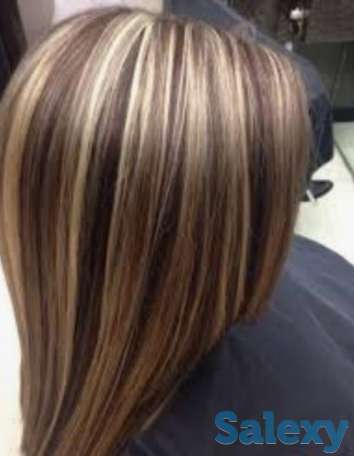 Мелирование классическое, калифорнийское,омбрэ, балаяж, фотография 1