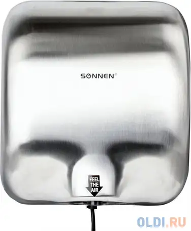 Сушилка для рук sonnen hd-999 1800вт серебристый, фотография 1