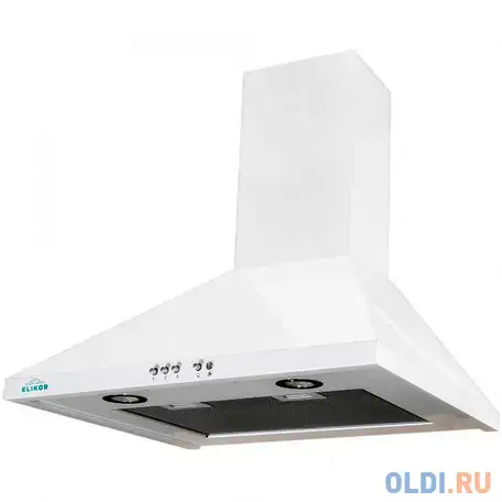 Вытяжка каминная elikor вента 50п-430-к3д белый, фотография 1