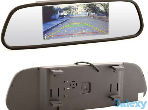 Продам зеркало заднего вида с встроенным монитором для камеры заднего вида, модель GRS-3401, фотография 1