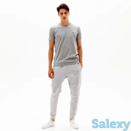 Женская футболка lacoste oversize fit из хлопка, фотография 1