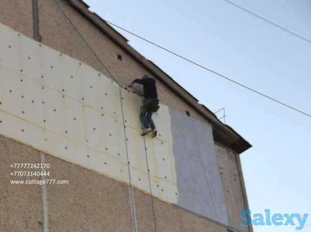 Утепление стен, балконов, коттеджей в Алматы, фотография 9