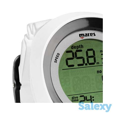 Компьютер для дайвинга mares puck pro+ - цв.бело-черный, фотография 2