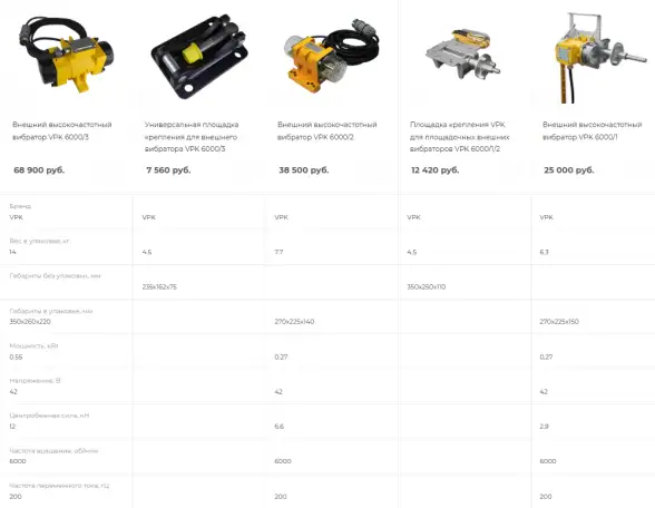 Внешний высокочастотный вибратор площадочный, фотография 1