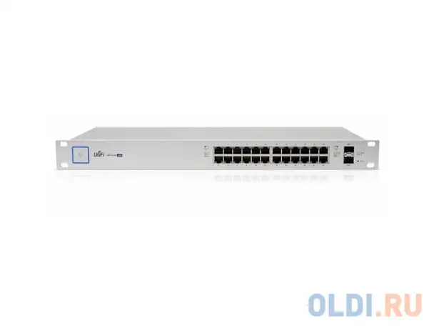 Коммутатор ubiquiti us-24-250w unifi switch, 24-port, 250w, фотография 1