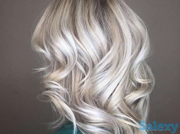 Окрашивание волос. Омбре, балаяж, шатуж, блондирование, мелирование, стрижки., фотография 4