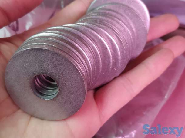 Шайбы плоские увеличенные кузовные DIN 9021 нержавеющие, фотография 1