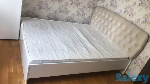 продам кровать б\у с матрасом, фотография 1