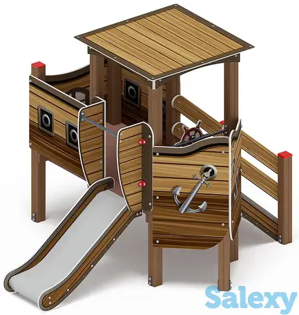 Катерок - дик 1.03.3.01-01 - игровой комплекс h=750, фотография 1