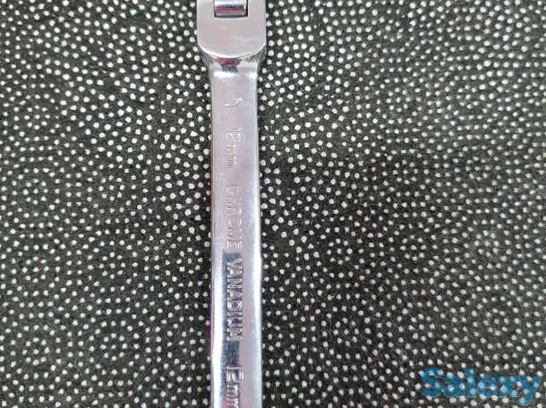 Ключ трещоточный, разные размеры 12, 14, 17 мм, фотография 8