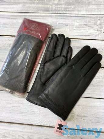 Женские кожаные перчатки, 7 и 7,5 размеры, фотография 1