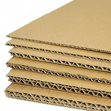 Гофра картонный лист, фотография 1