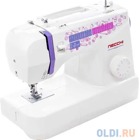 Швейная машина necchi 4323 а белый, фотография 1