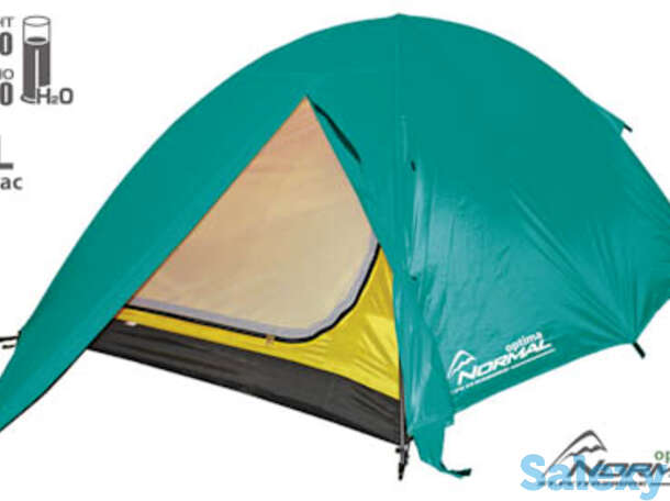 Палатка нормал скиф 3 зеленая (уценка, истёк срок хранения, гарантия 14 дней), фотография 1
