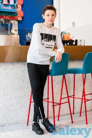 Детские зауженные брюки, фотография 1