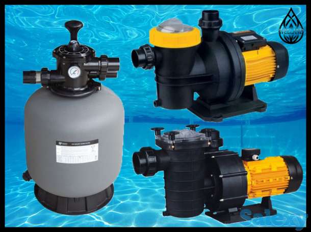 Насосы и песочные фильтра для бассейна, фотография 1