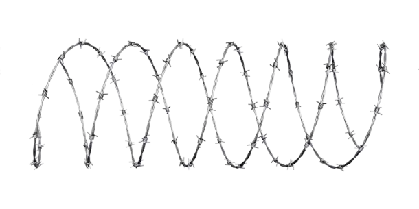 Проволока колючая спиралевидная ОКС Диаметр бухты: 500; 600; 900..., фотография 1
