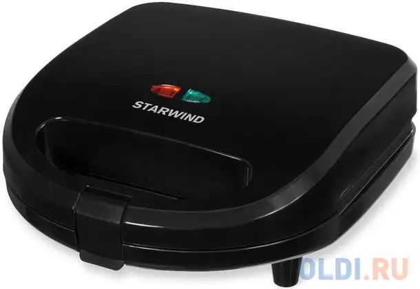 Сэндвичница starwind ssm2301 чёрный, фотография 1