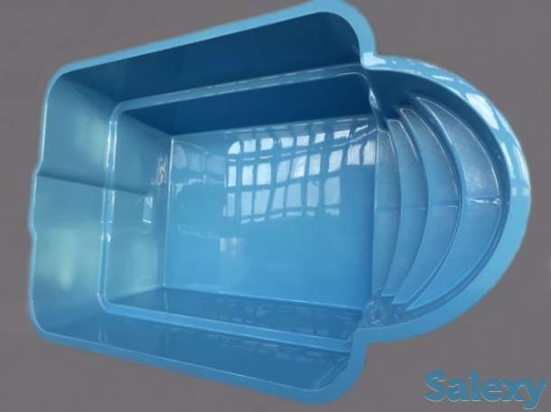 Композитный стеклопластиковый бассейн софия 5х3х1,6 м, фотография 1