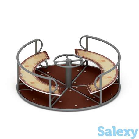 Карусель с рулем (принт замок) ио 30.01.04-п.01, фотография 1