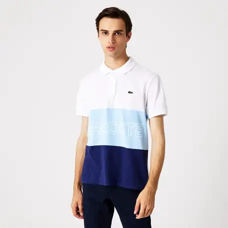 Мужское поло lacoste  regular fit из ультралегкого хлопка, фотография 1