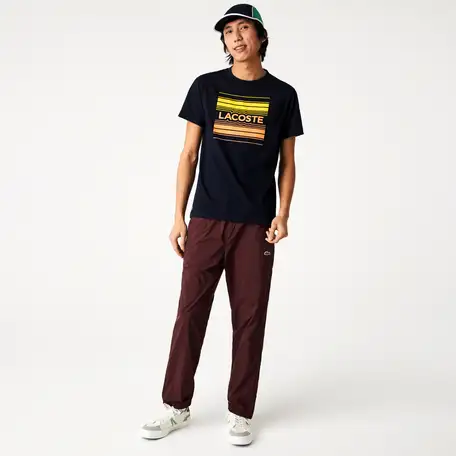 Мужская футболка lacoste sport из органического хлопка, фотография 1