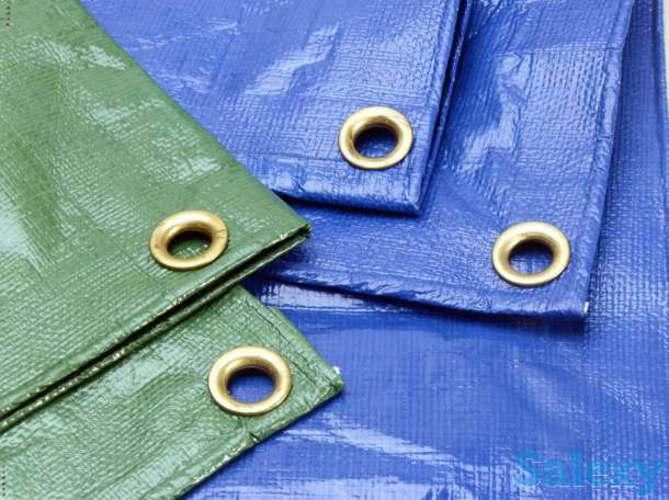 Тент тарпаулин  90 г/кв.м 3x4, фотография 2