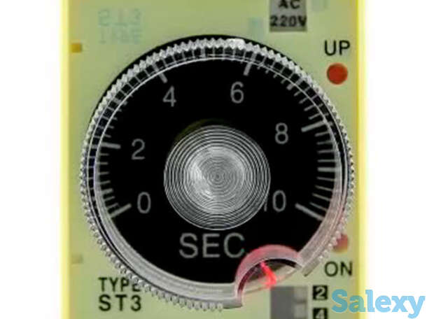 Pеле времени 220V ST3PC-D (1-10s/100s/10m/60m) Энергия, 10 шт, фотография 1