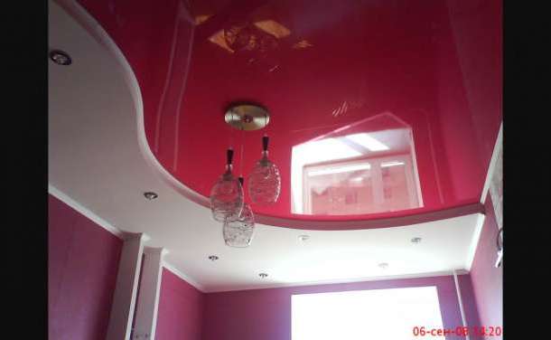 Натяжные потолки от 1100 тенге за кв метр, фотография 3