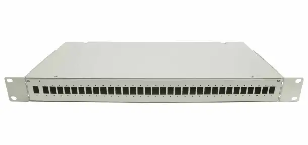 Полка оптическая 32 портов LC SM одномодовый, фотография 1