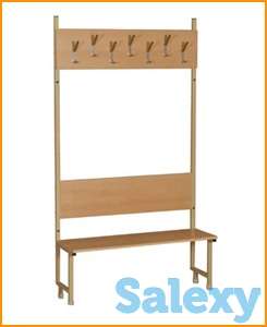 Металлические кровати со спинками из ДСП и ламелями, фотография 7