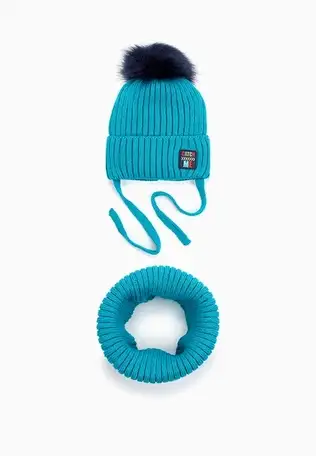 Шапка и снуд playtoday, фотография 1