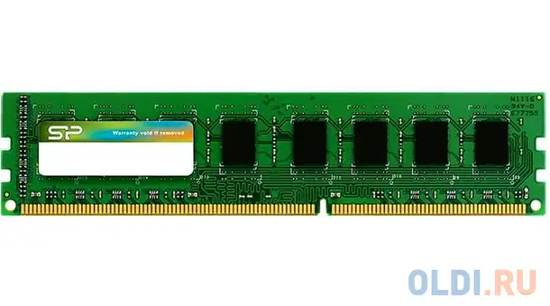 Память ddr3l 4gb 1600mhz silicon power sp004glltu160n02 rtl pc3-12800 cl11 dimm, фотография 1